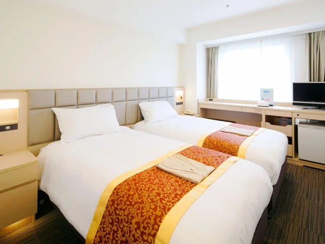 غرفة قياسية بسريرين منفصلين، Day Nice Hotel Tokyo 1/3