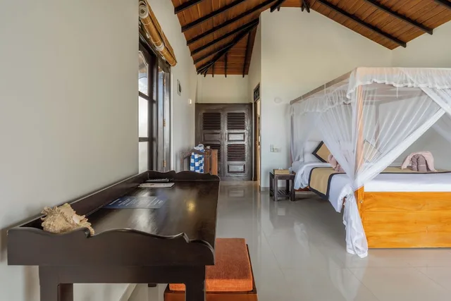 غرفة ديلوكس بسرير كينج بإطلالة على البحر بشرفة، Ananthaya Beach 3/6