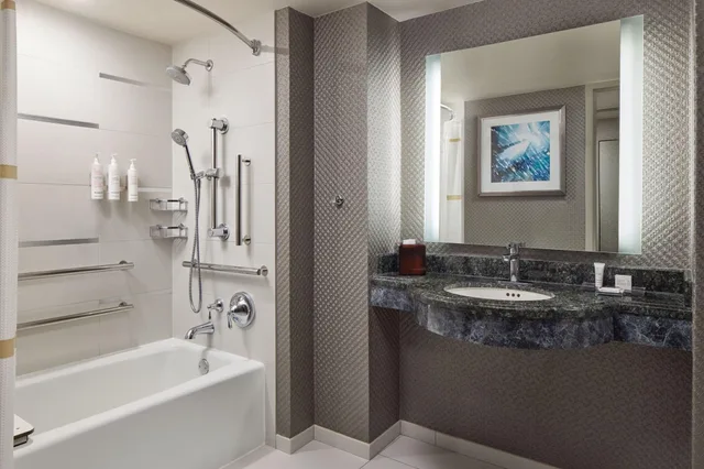 غرفة كلوب بسرير مزدوج، Crystal Gateway Marriott 5/7