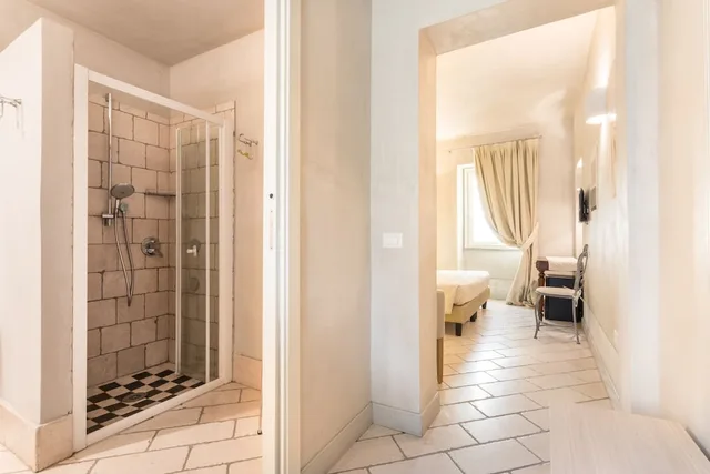 غرفة بسريرين منفصلين مع أريكة في الملحق، Maison Tresnuraghes 7/10