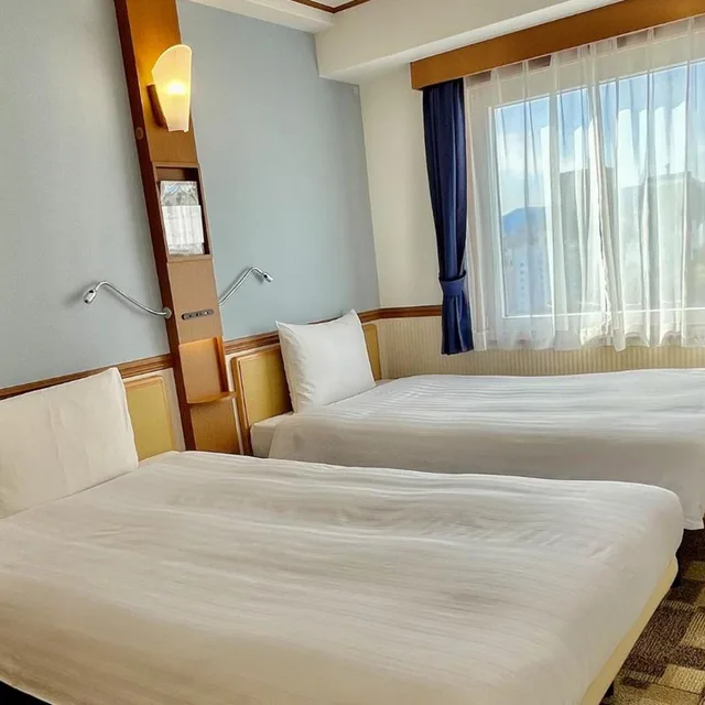 Room, Twin Beds, Toyoko Inn Hiroshima Heiwa-odori 1/7