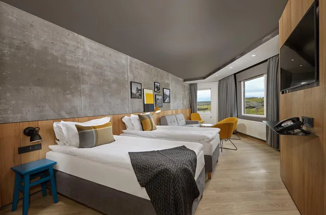 غرفة عائلية بسرير مزدوج، Myvatn - Berjaya Iceland Hotels 5/10