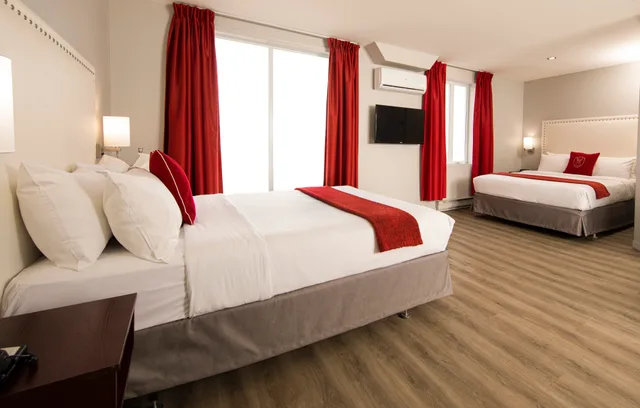 غرفة بسريرين كوين بمطبخ، Hotel Du Nord 2/2