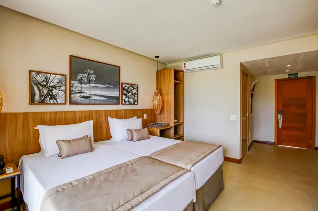 غرفة بإطلالة على المسبح لذوي الإعاقة، Hotel Boutique and Spa Ponta de Inhambupe by Slaviero Hoteis 2/8