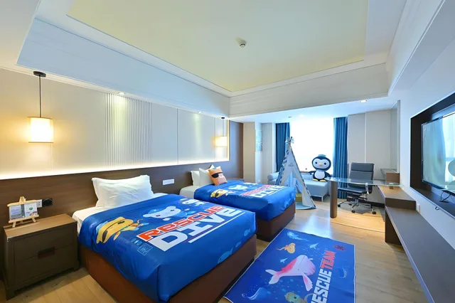 Theme, Family, Twin Beds, Lounge Access، Pasonda Hotel Foshan 1/1