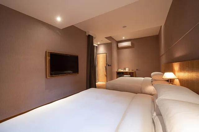Family, Studio, Suite, 2 Queen Beds, Yunoyado Onsen Hotspring Hotel Deyang 2/3