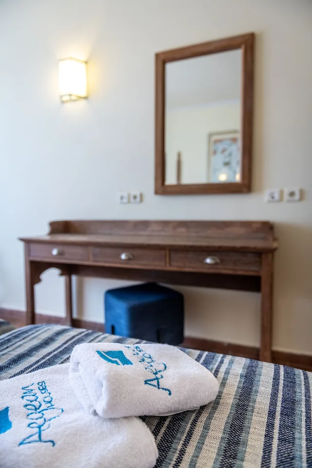 جناح عائلي بسريرين منفصلين مع أريكة، Aegean Houses 7/10