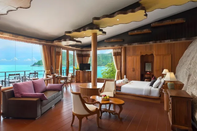 جناح رئاسي بإطلالة على البحر بمسبح خاص، Panviman Resort Koh Phangan 2/5