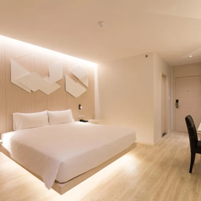 غرفة ديلوكس بسرير مزدوج، Crystal Hotel Hat Yai 1/10