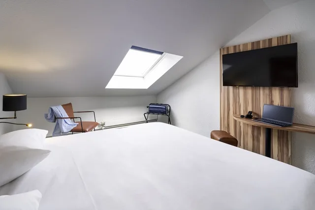غرفة قياسية بسرير مزدوج، Hotel Mercure Lisieux Normandie 2/10
