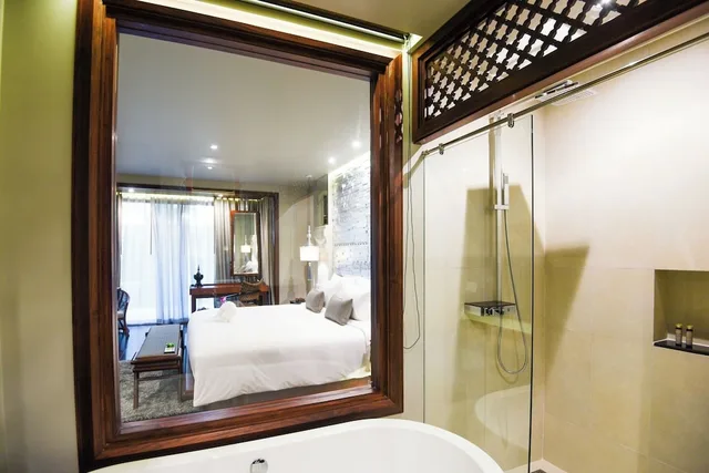 غرفة ديلوكس بسرير كينج، Ratilanna Riverside Spa Resort Chiang Mai 3/3