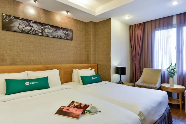 Deluxe, Twin Beds, Allergy View، Aha Boutique Ben Thanh Hotel 1/10