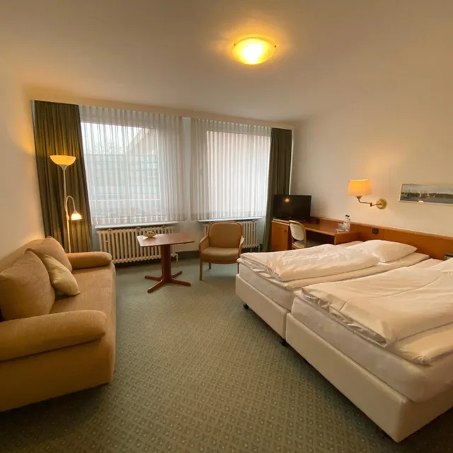 غرفة بسرير كينج، Hotel Flensburger Hof 4/10