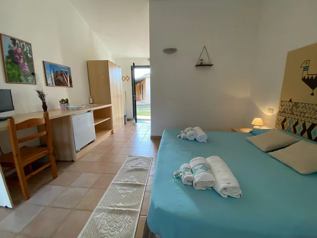 غرفة بسرير كوين، Agriturismo Lu Branu 2/3