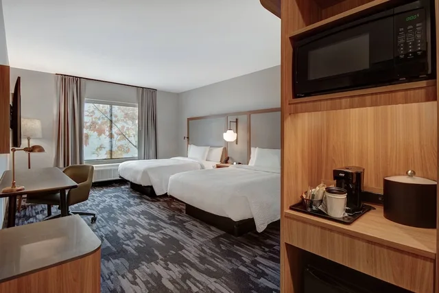 غرفة بسريرين كوين لذوي الإعاقة، Fairfield Inn & Suites Rochester Hills 3/5