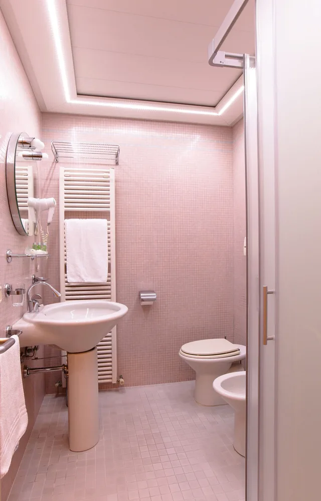 غرفة بسرير مزدوج أو سريرين منفصلين، Hotel San Marco 4/4