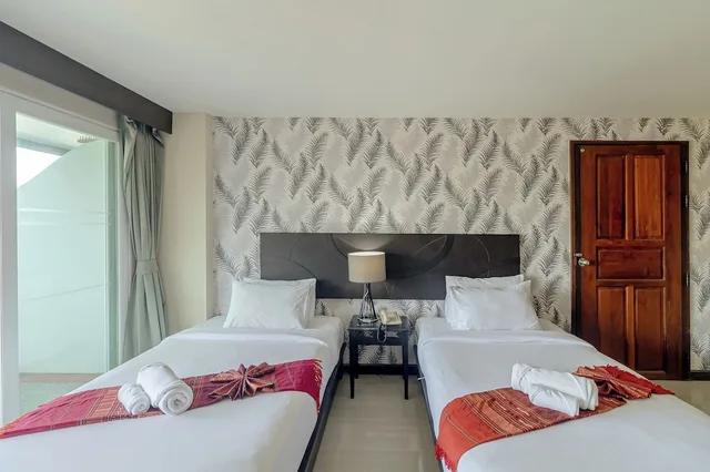 غرفة ديلوكس بسريرين منفصلين، Pattawia Resort Spa 7/10