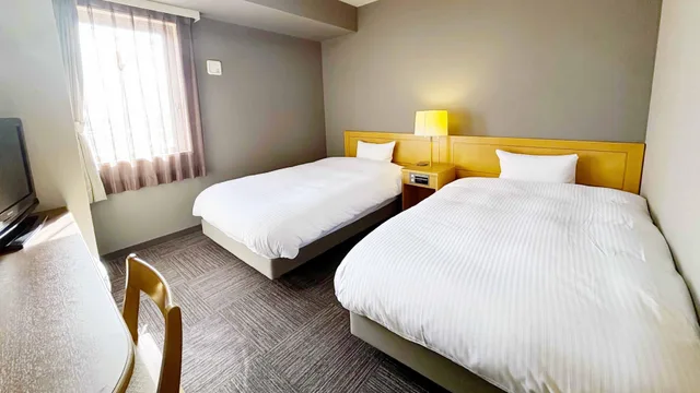 Room, Twin Beds, Unit Bath, Smoking، Route-Inn Grantia Hanyu Spa Resort 1/1