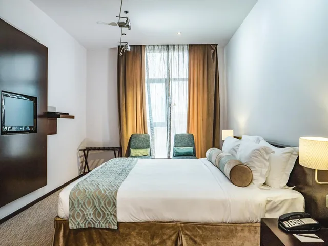 شقة ديلوكس بسرير كينج بإطلالة على المدينة بغرفتي نوم، Signature Hotel Apartment Spa Marina 4/10