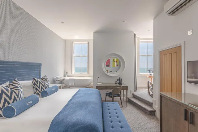 غرفة ديلوكس بسرير مزدوج بإطلالة على البحر، Brighton Harbour Hotel & Spa 2/10