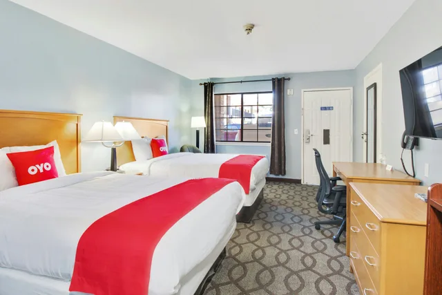 غرفة بسريرين كوين لذوي الإعاقة، OYO Hotel Ingleside TX 2/6