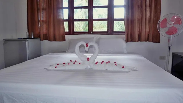 غرفة قياسية بسرير مزدوج بغرفة نوم واحدة، Romantic Beach Villas 1/4