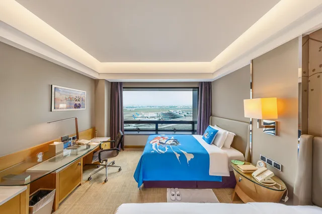 Family, Triple, 1 Queen and 1 Single Bed, Shanghai Hongqiao Airport Boyue Hotel - AirChina 2/2