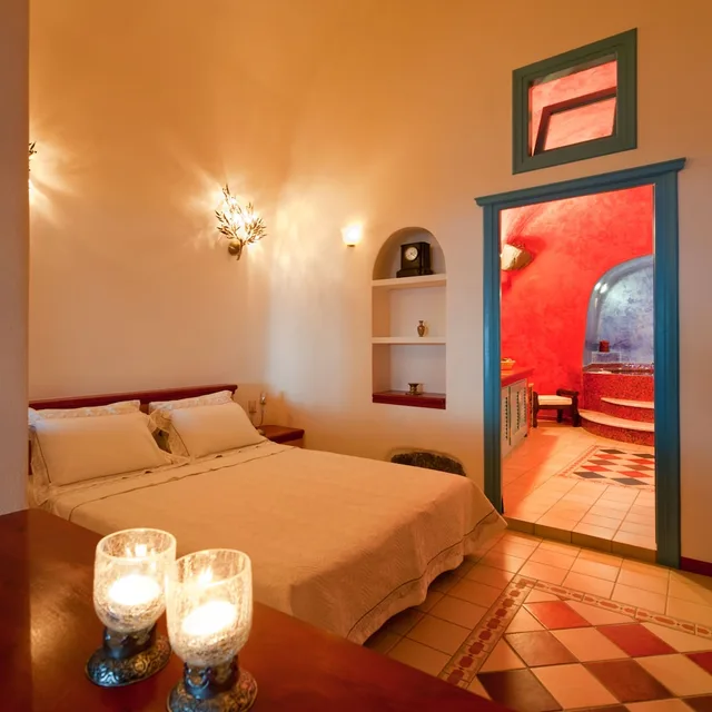 فيلا ديلوكس بسريرين مزدوجين مع أريكة بمسبح خاص، VALLAS APARTMENTS 4/6