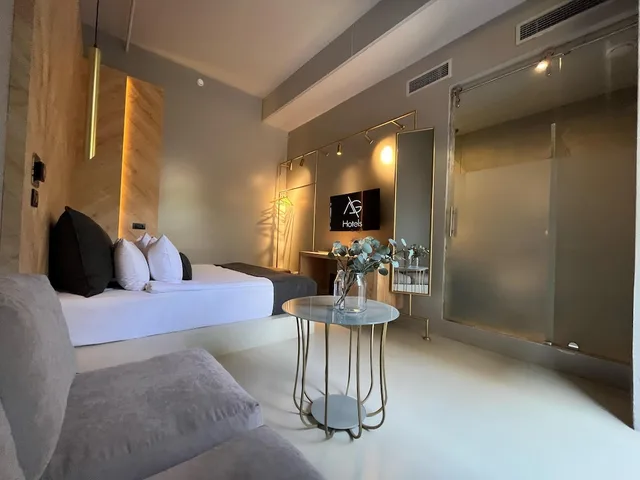 غرفة بسرير كينج بإطلالة على الحديقة مع سرير سحّاب إضافي، AG Hotels Antalya 3/7