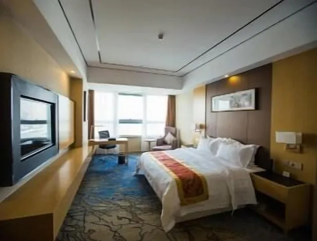 غرفة ديلوكس بسرير كينج للمدخنين، Ramada by Wyndham Wuhu 1/1