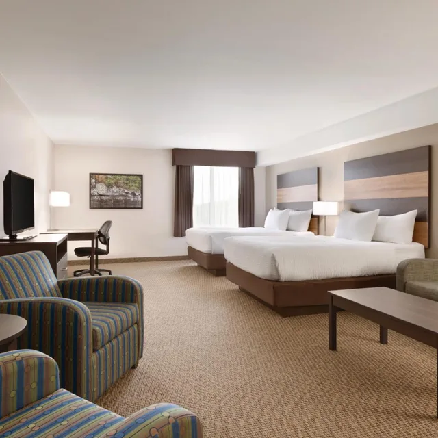 جناح ديلوكس بسرير كوين، Days Inn & Suites By Wyndham Lindsay 1/10