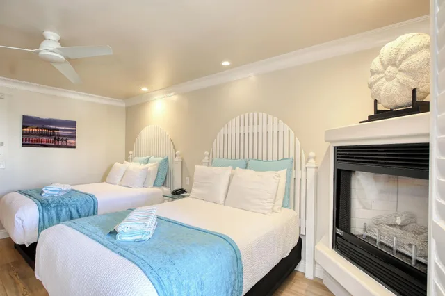 غرفة بسريرين مزدوجين بإطلالة على المدينة بشرفة بجاكوزي، Sea Venture Beach Hotel And Restaurant 1/4