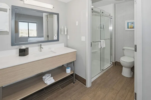 غرفة بسرير كينج مع أريكة، Hampton Inn & Suites Pharr, TX 8/10