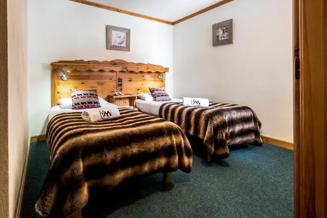 شقة بسرير فردي بغرفتي نوم، Residence Village Montana 1/3