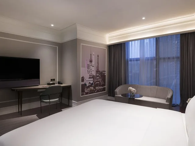 غرفة ديلوكس بسرير كينج، Mercure Shanghai Yu Garden On The Bund 8/9