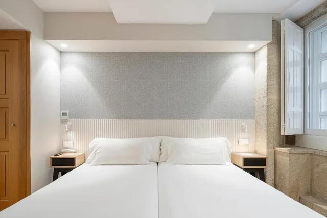 غرفة بسريرين منفصلين، Hotel Praza Quintana 9/10