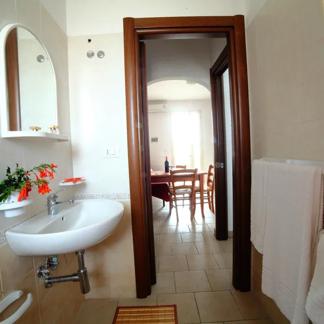 شقة بغرفة نوم واحدة في الطابق الأرضي، Residence Riva Mare Ugento 10/10