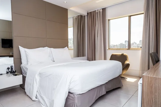 Superior Queen Handicapped Nao Fumante، Hilton Garden Inn Belo Horizonte 3/7