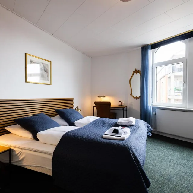 غرفة بسرير مزدوج أو سريرين منفصلين، Milling Hotel Windsor 4/10