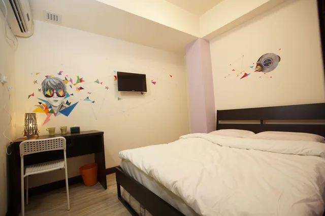 غرفة بسرير مزدوج، ALOHAS Hostel 1/3