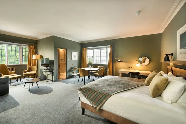 جناح بسرير كينج بإطلالة على الحديقة، Royal Marine Hotel Brora 1/6
