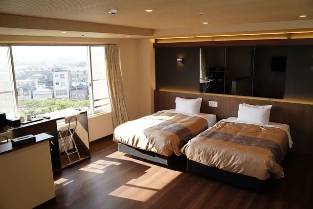 Japanese, Suite, Twin Beds, Outdoor Bath، LiVEMAX Resort Kaga-Yamashiro 1/3