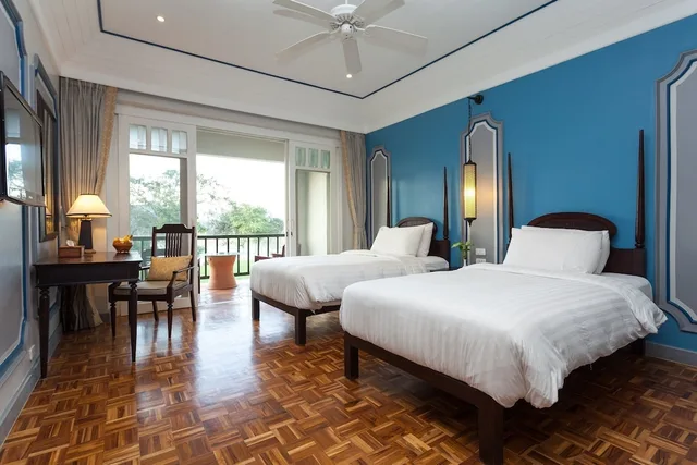 Mekong, Deluxe, Twin Beds, The Grand Luang Prabang Affiliated By Melia 2/6