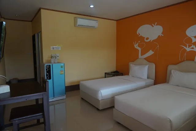 غرفة قياسية بسريرين منفصلين، A Nice Resort & Villa 3/10