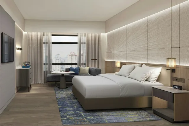 Family, King Bed, City View, Petaling Jaya Marriott 2/6