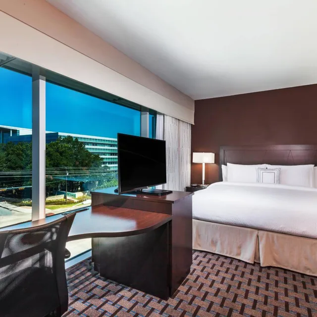 استوديو بسرير كينج بإطلالة على المدينة، Residence Inn by Marriott Austin Northwest/The Domain Area 3/9
