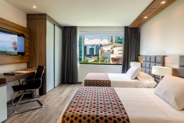 غرفة سوبيريور بسريرين مزدوجين، GHL Hotel Porton Medellin 3/8