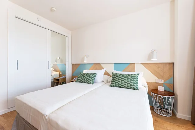 جناح بسريرين منفصلين بشرفة، Js Portocolom Suites 3/10