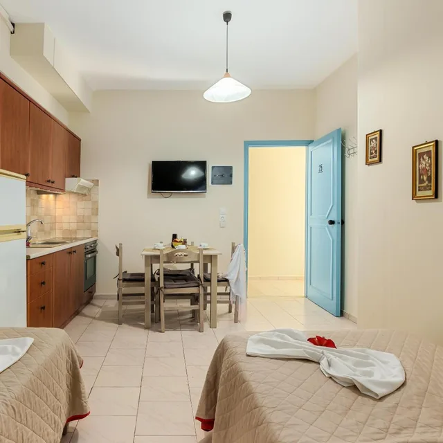 1 Bedroom, Apartment, Lateral Side Sea View، Sunrise Hotel and Apartments Rodakino 7/9