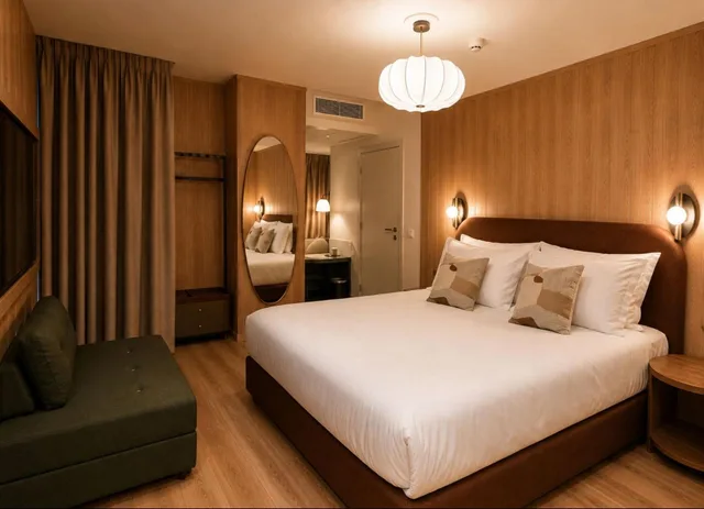 غرفة كومفورت بسرير كوين، France Hotel Amsterdam 3/4